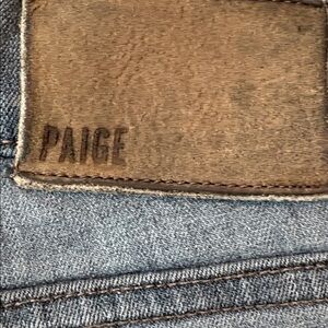 PAIGE Light Blue Denim Jeans